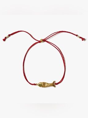 Chan Luu Satin Cord Fish Bracelet